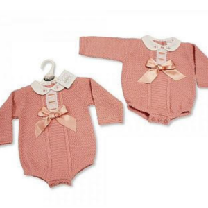 Baby girl knitted romper Baby girl knitted romper