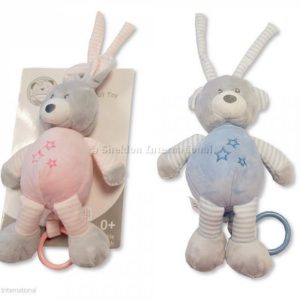 Baby Musical Pull Toy - Rabbit/Bear