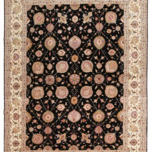 Tabriz 50 Raj with silk rugs