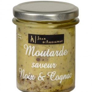 MUSTARD WITH NUTS AND COGNAC FLAVORS MUSTARD WITH NUTS AND COGNAC FLAVORS