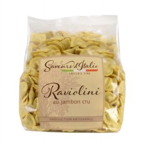 RAVIOLINI WITH RAW HAM WITH EGGS RAVIOLINI WITH RAW HAM WITH EGGS