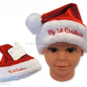 Baby Boys Christmas Hat - My First Christmas