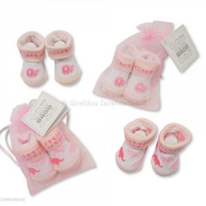 Baby Girls Socks in Mesh Bag - Little Cutie Baby Girls Socks in Mesh Bag - Little Cutie