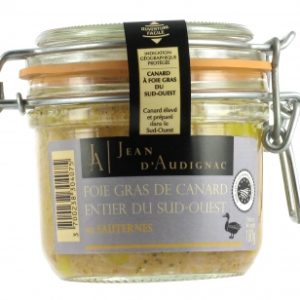 WHOLE DUCK FOIE GRAS WITH SAUTERNES IGP WHOLE DUCK FOIE GRAS WITH SAUTERNES IGP
