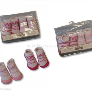 Baby Girls Socks in PEVA Bag Baby Girls Socks in PEVA Bag