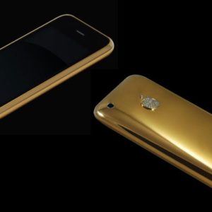 22ct solid gold iphone 3GS Diamond