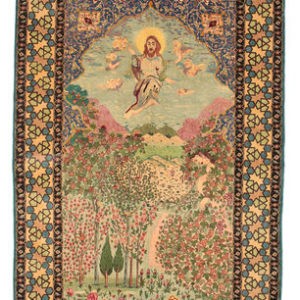 Isfahan pictorial signed: Haghighi rugs
