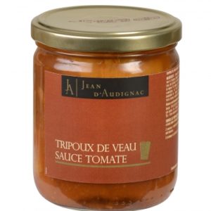 VEAL TRIPOUX WITH TOMATO SAUCE VEAL TRIPOUX WITH TOMATO SAUCE