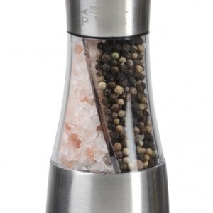 DOUBLE MILLS HIMALAYAN SALT AND BLACK AND WHITE PEPPERS DOUBLE MILLS HIMALAYAN SALT AND BLACK AND WHITE PEPPERS