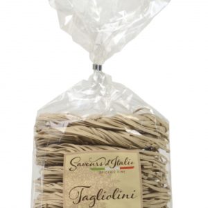 TAGLIOLINI WITH PORCINI AND EGGS TAGLIOLINI WITH PORCINI AND EGGS