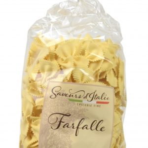 FARFALLE WITH EGGS FARFALLE WITH EGGS