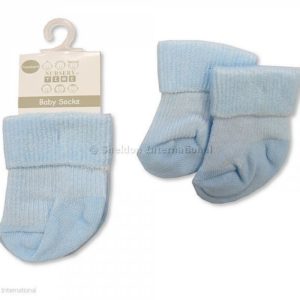 Baby Roll Over Socks - Sky Baby Roll Over Socks - Sky