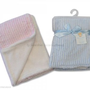 Baby Pram Blanket - Stripes