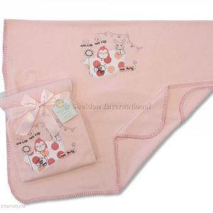 Baby Pram Blanket - Tea Party Baby Pram Blanket - Tea Party