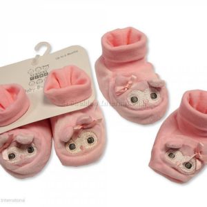 Baby Booties - Owl