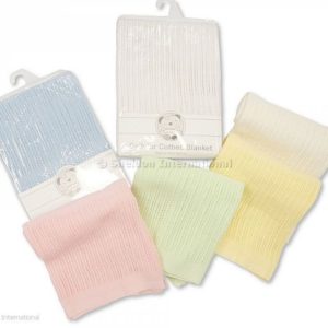 Cotton Cellular Cot-Bed Blanket