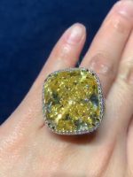 Yellow Diamond Ring 60.01 Carats