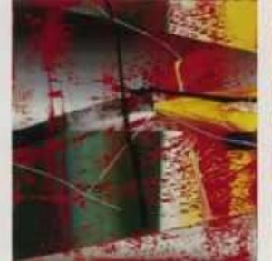 ABSTRACT PAINTING (TRIPTYCH)《GERHARD RICHTER BORN IN 1932》