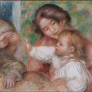 JEAN RENOIR, GABRIELLE ET FILLETTE《PIERRE-AUGUSTE RENOIR 1841-1919》