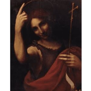 L’ ANGELO – SAN GIOVANNI (ANGEL – ST. JOHN THE BAPTIST)《LEONARDO DA VINCI 1452-1519》