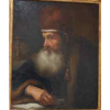 Rabbi portrait in profile - Rembrandt van Rijn