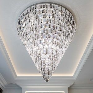 CHANDELIER WITH PRECIOUS STONES AND CERTIFIED PRECIOU METAL chandelier-precious-stones-1
