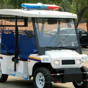 ALUMINUM CHASSIS ELECTRIC GOLF CART POLICE CAR WITH 5 SEATERS