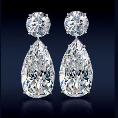 Elegant Matched Diamond Earrings for women