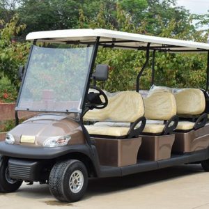 6 SEATER ELECTRICAL GOLF BUGGY CAR WITH LEAD ACID BATTERY OR LITHIUM BATTERY 48V