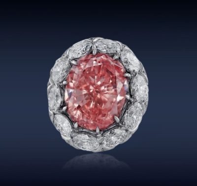 The Orangy Pink Ring